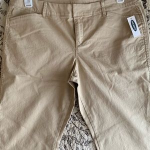Khaki pixie chino pants